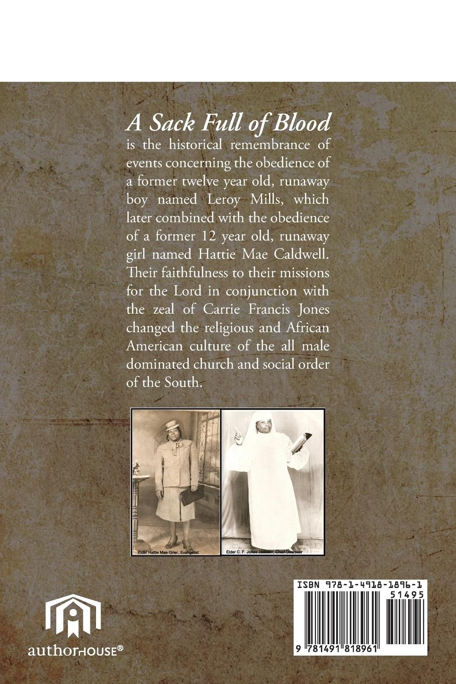 Rückseitencover A Sack Full of Blood