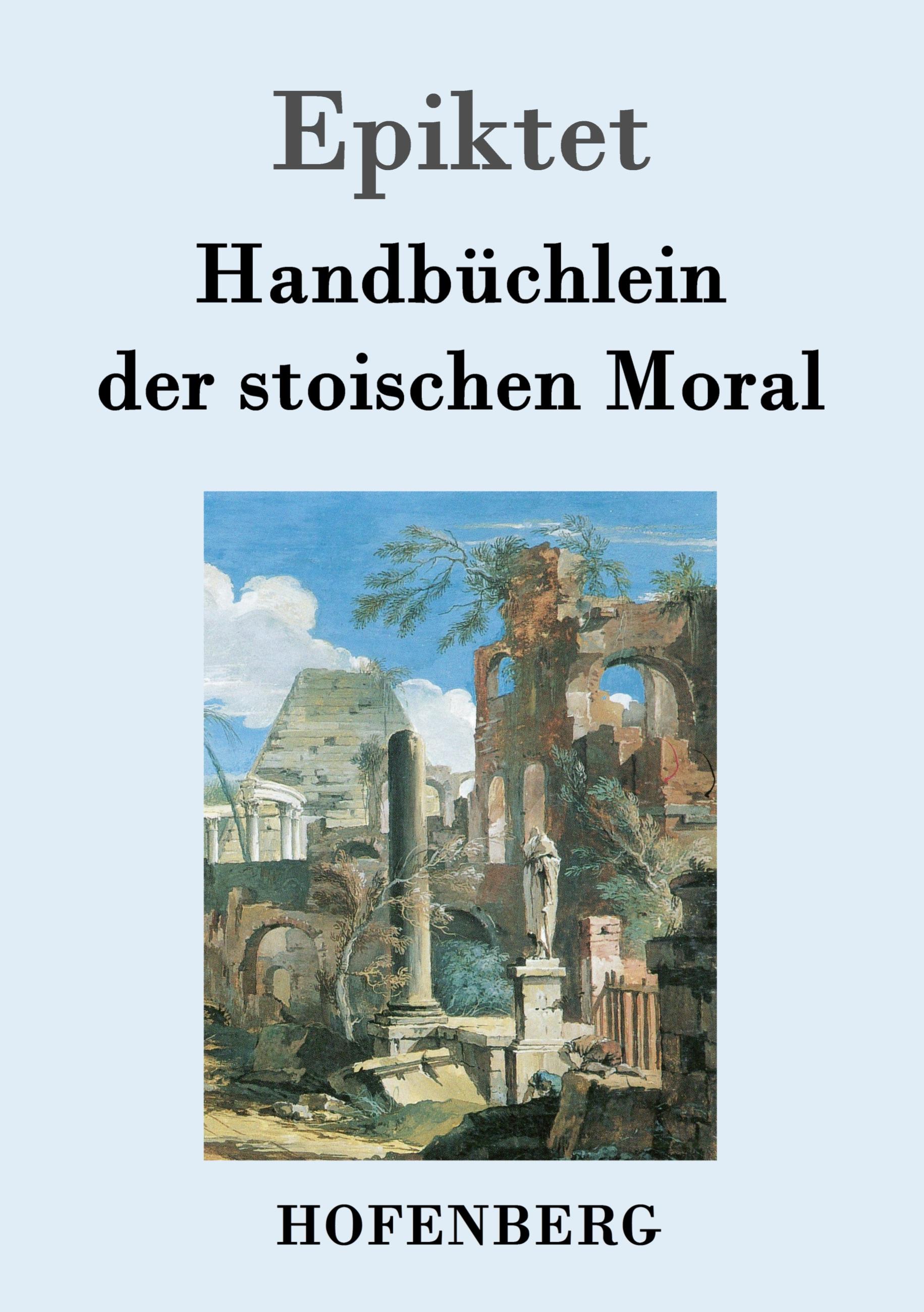 Vorderes Coverbild Handbüchlein der stoischen Moral