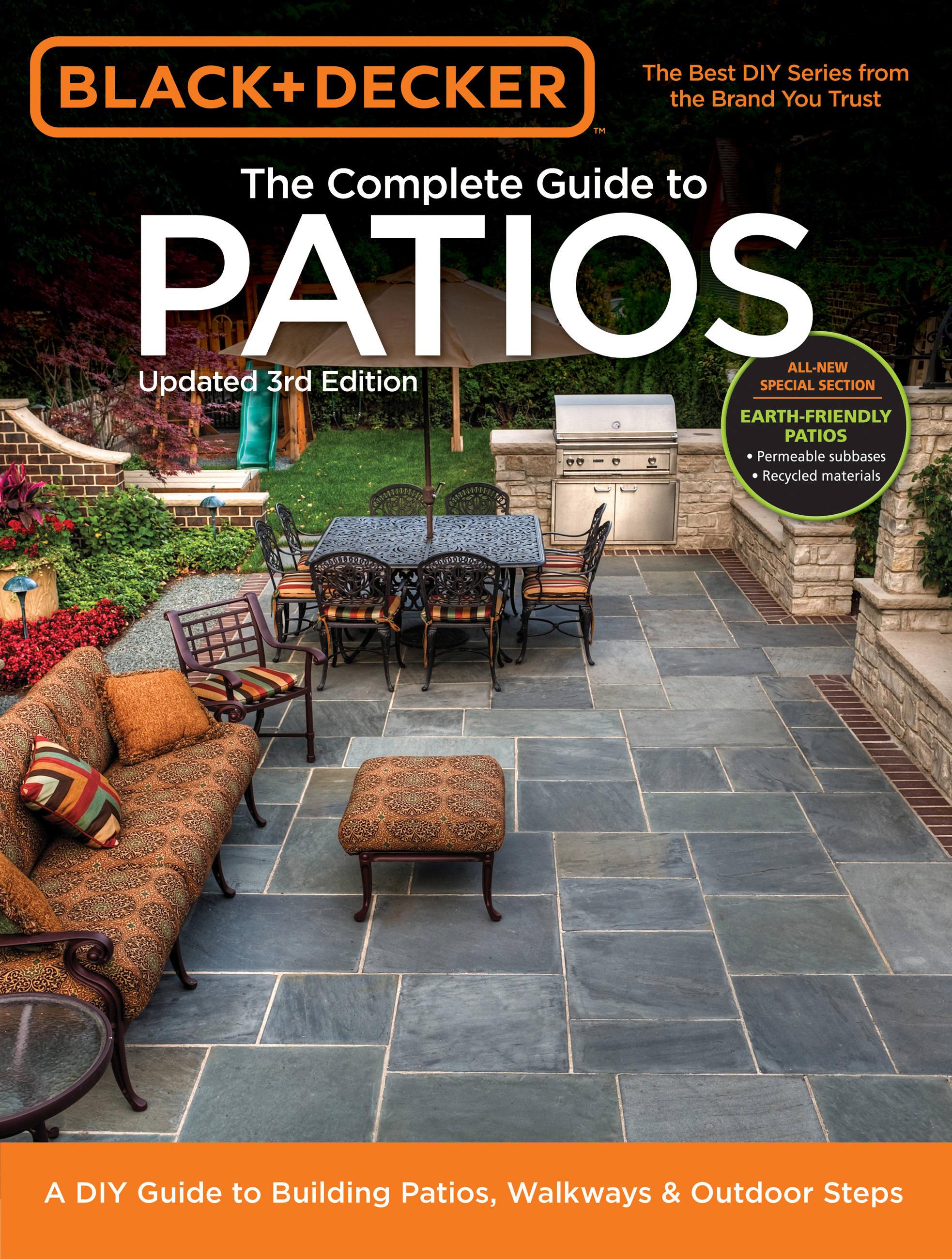 Vorderes Coverbild Black + Decker the Complete Guide to Patios