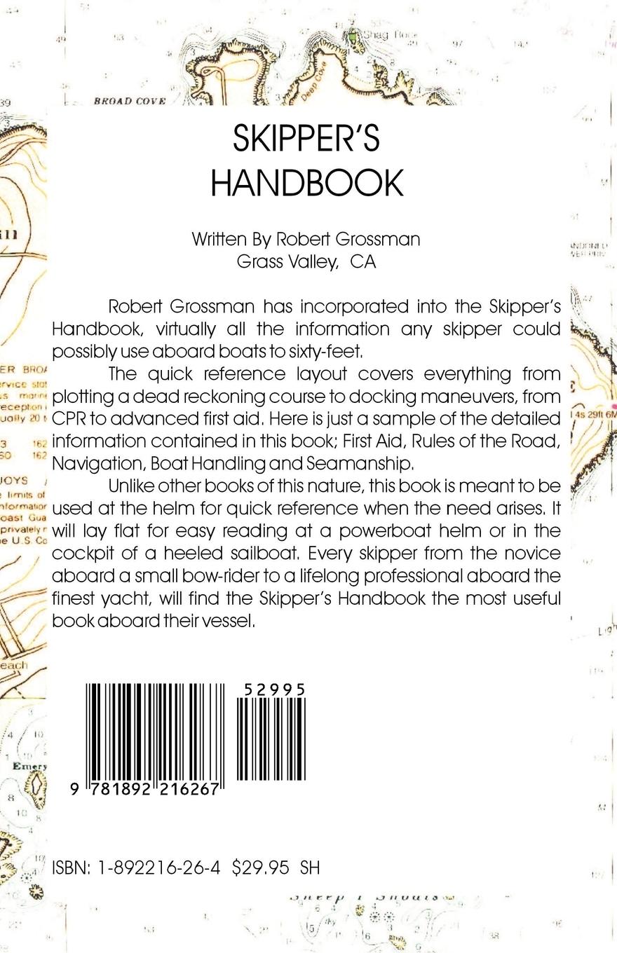 Rückseitencover Skippers Handbook
