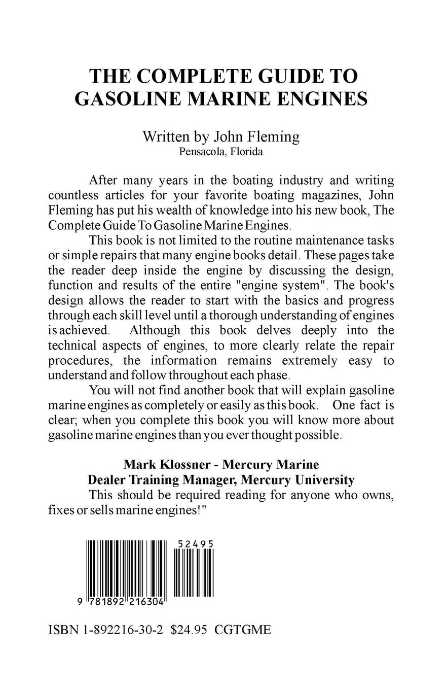 Rückseitencover Complete Guide to Gasoline Marine Engines
