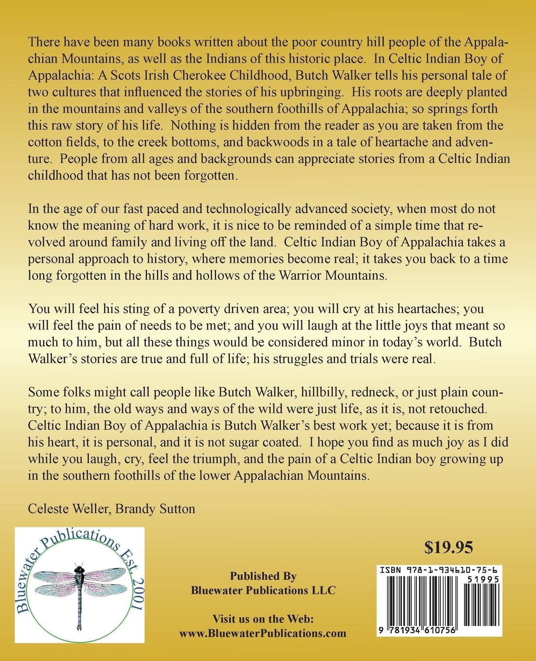 Rückseitencover Celtic Indian Boy of Appalachia