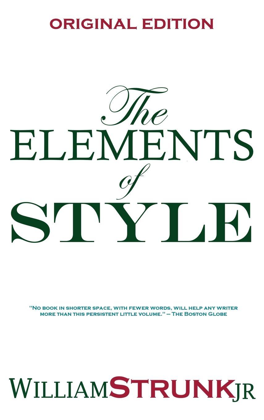 Vorderes Coverbild The Elements of Style