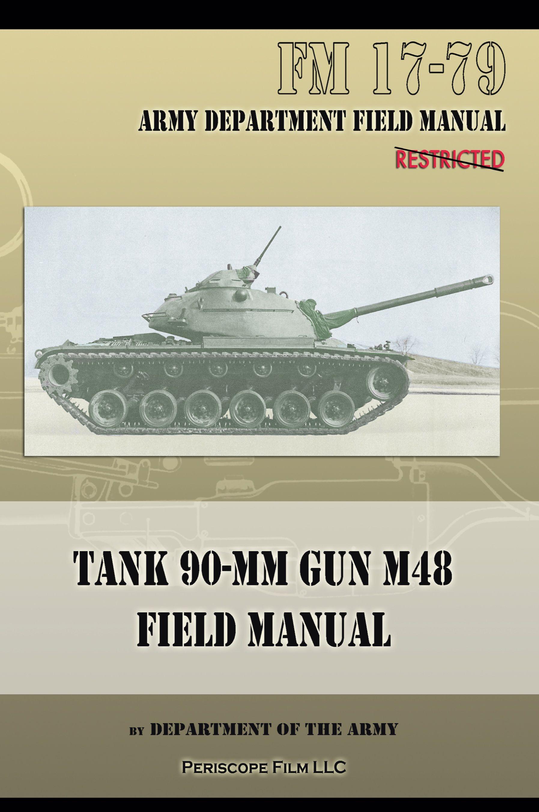 Vorderes Coverbild Tank 90-MM Gun M48 Field Manual