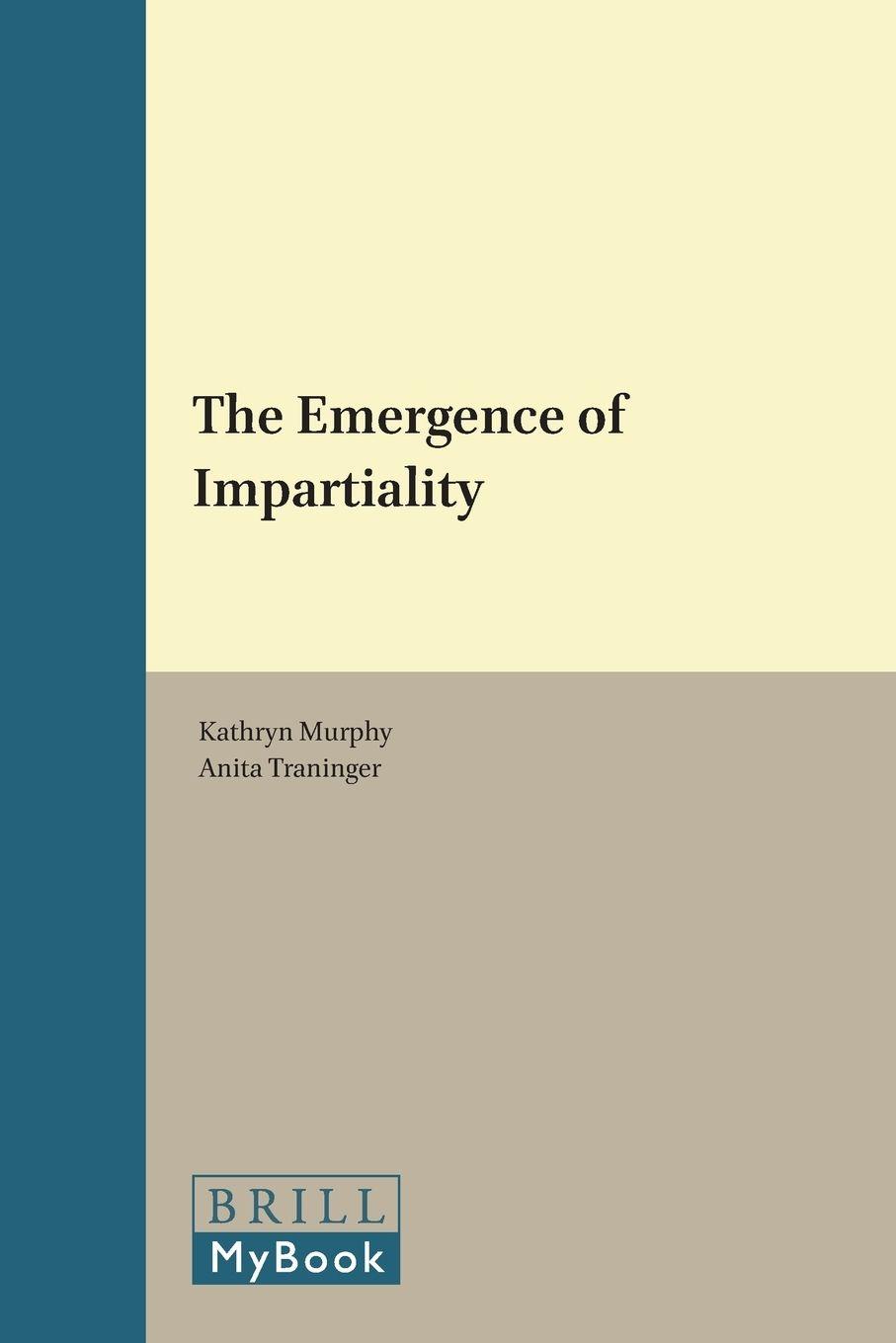 Vorderes Coverbild The Emergence of Impartiality