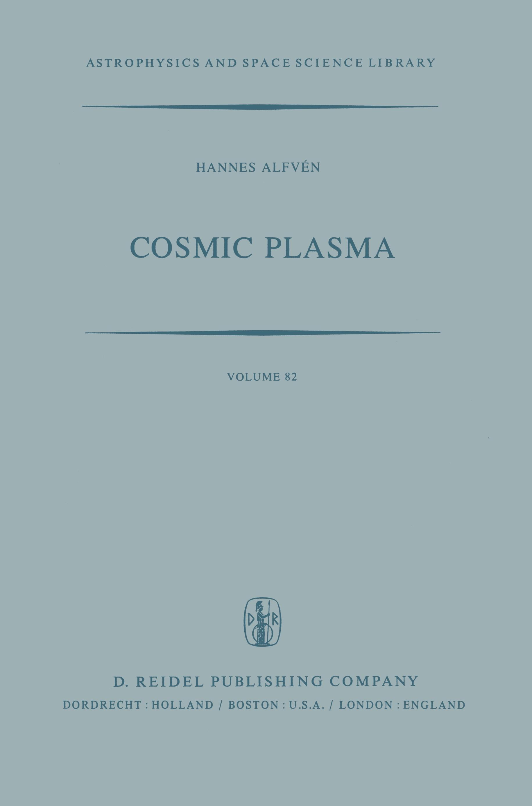 Vorderes Coverbild Cosmic Plasma