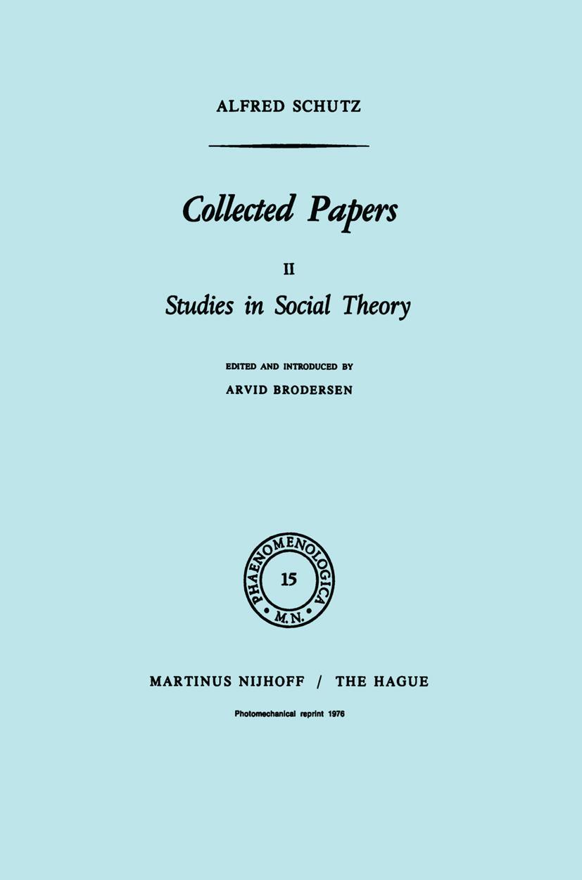 Vorderes Coverbild Collected Papers II