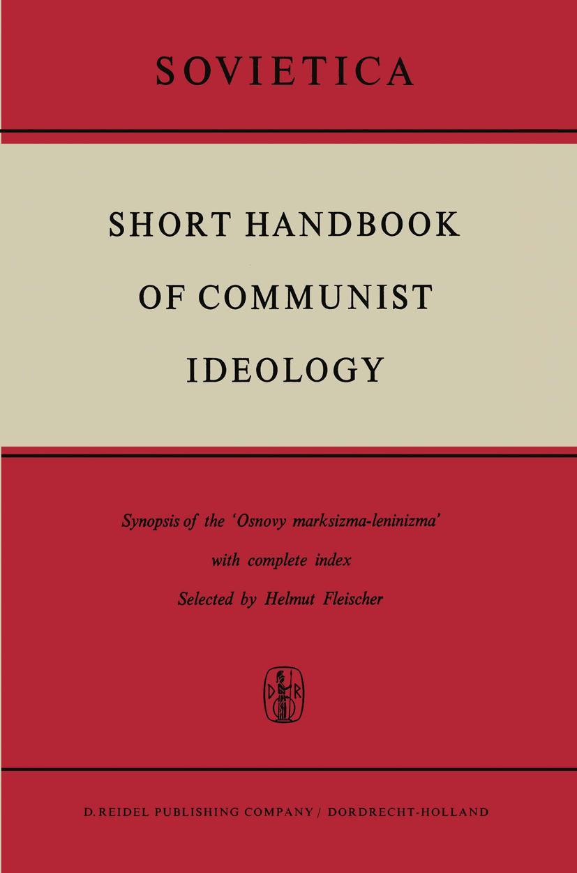 Vorderes Coverbild Short Handbook of Communist Ideology