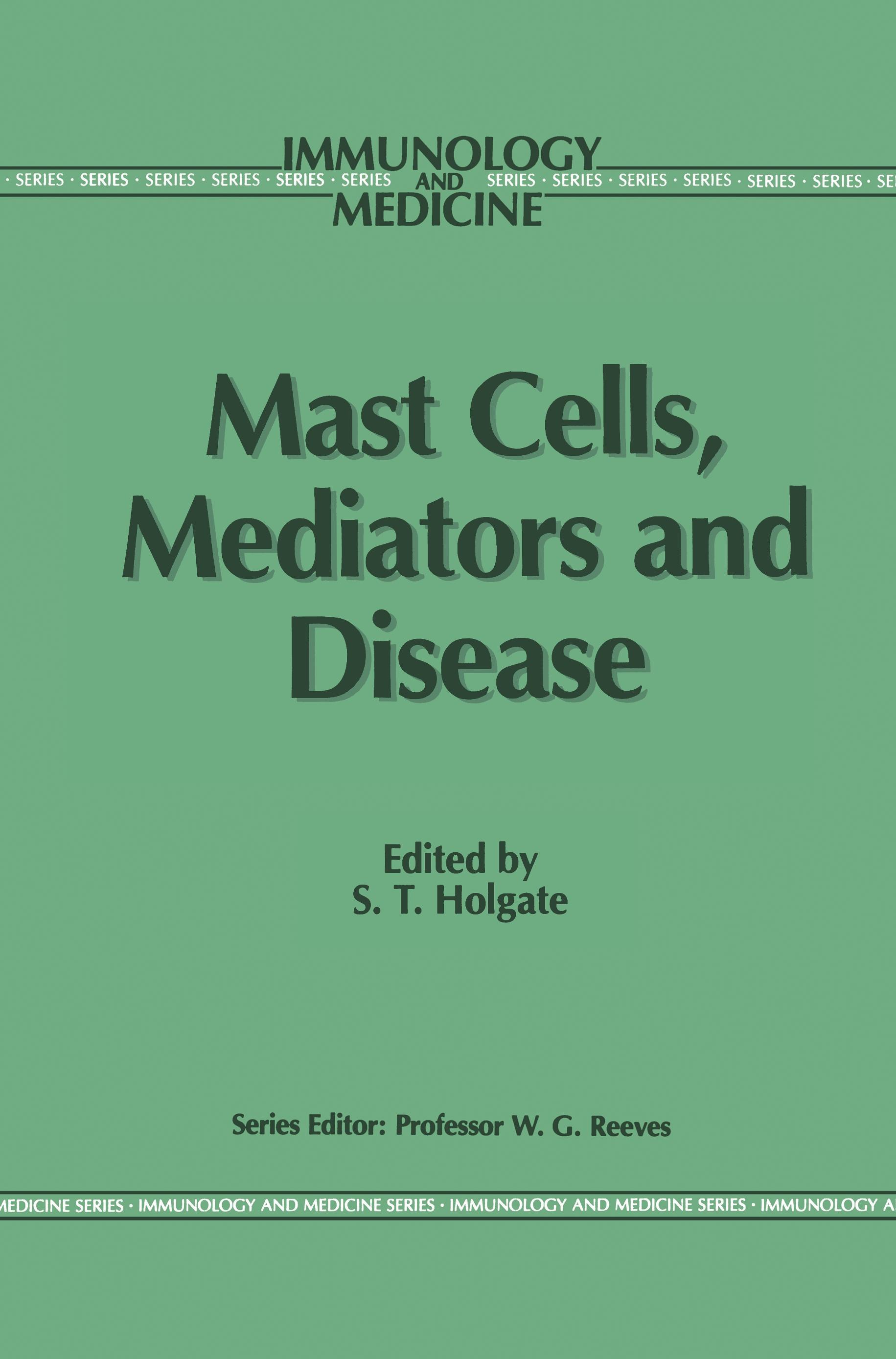 Vorderes Coverbild Mast Cells, Mediators and Disease