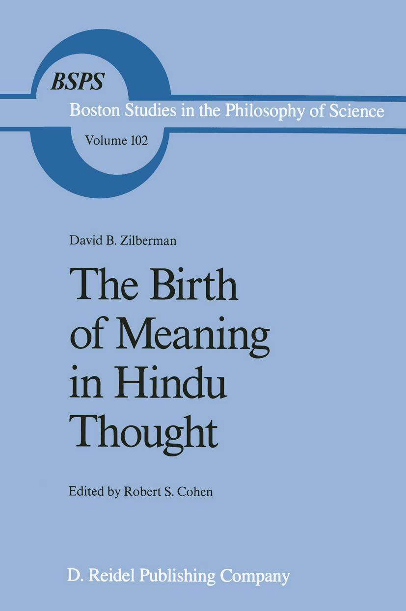 Vorderes Coverbild The Birth of Meaning in Hindu Thought