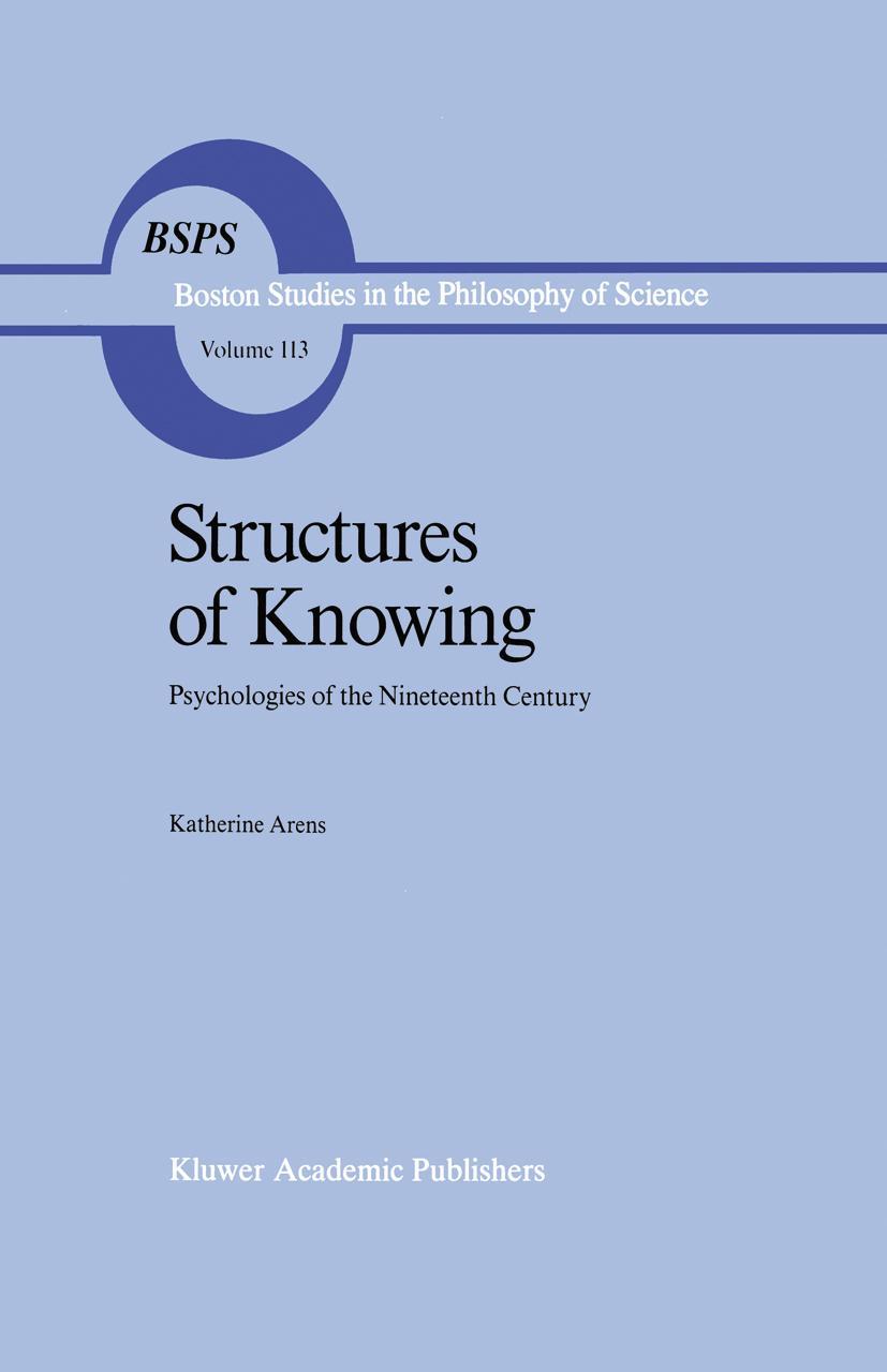 Vorderes Coverbild Structures of Knowing
