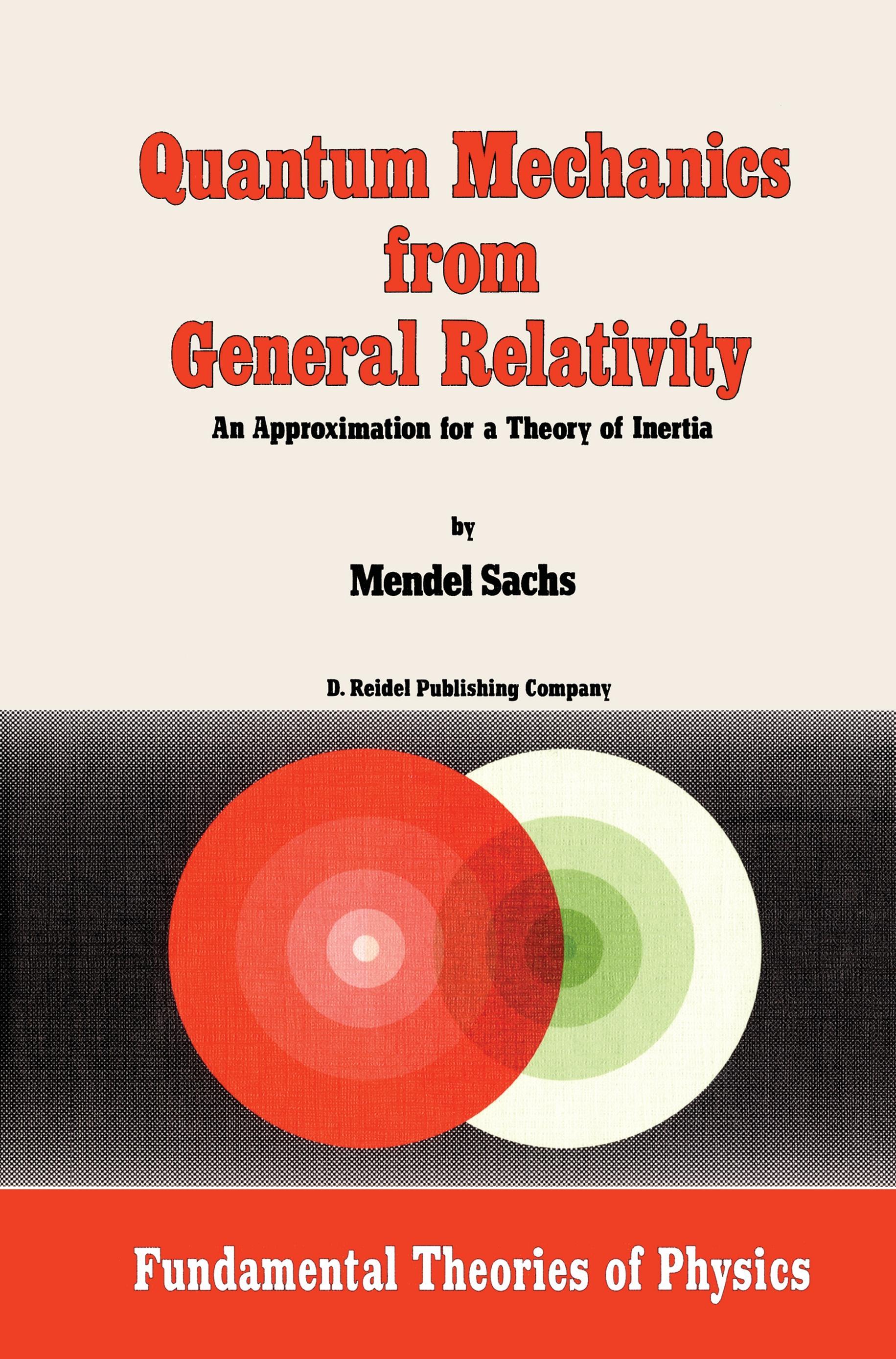 Vorderes Coverbild Quantum Mechanics from General Relativity