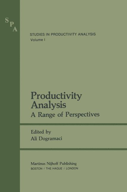 Vorderes Coverbild Productivity Analysis