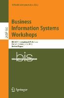 Vorderes Coverbild Business Information Systems Workshops