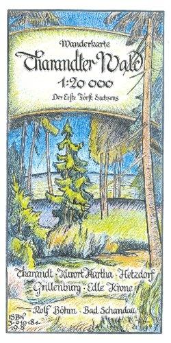 Vorderes Coverbild Tharandter Wald 1 : 20 000
