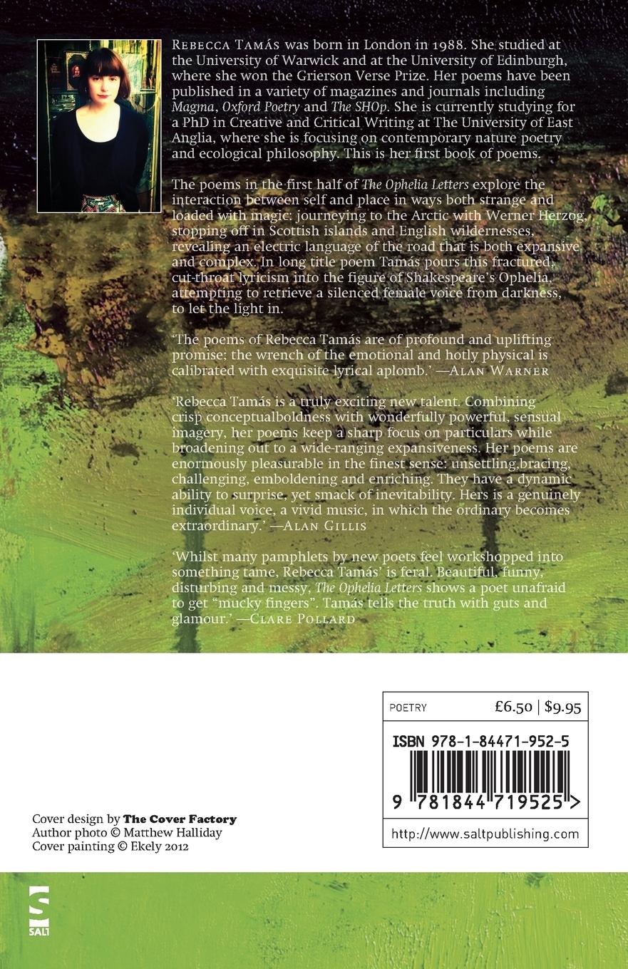 Rückseitencover The Ophelia Letters