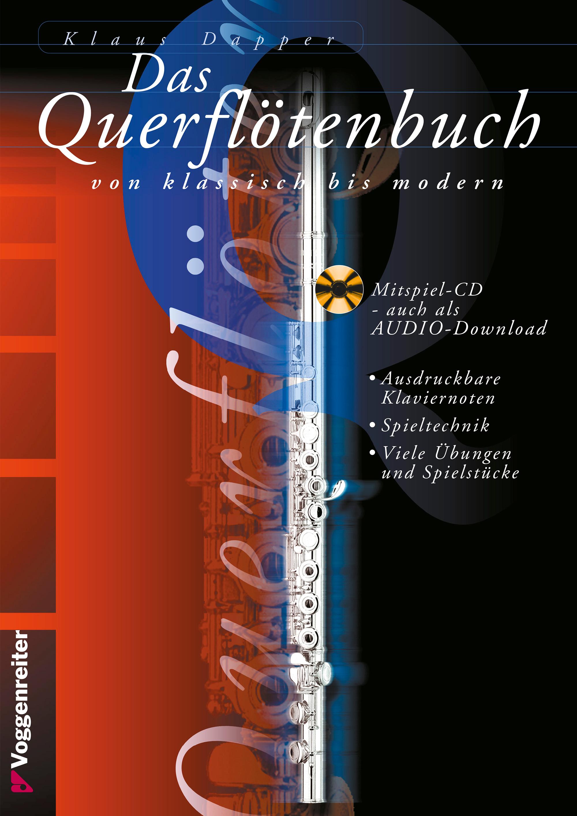 Vorderes Coverbild Das Querflötenbuch von klassisch bis modern. Mit CD