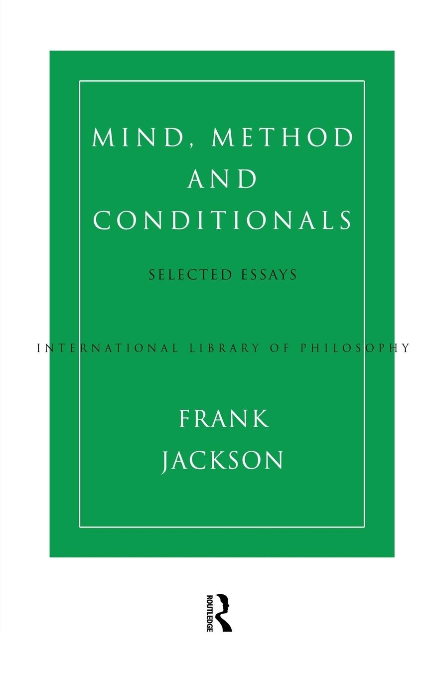 Vorderes Coverbild Mind, Method and Conditionals