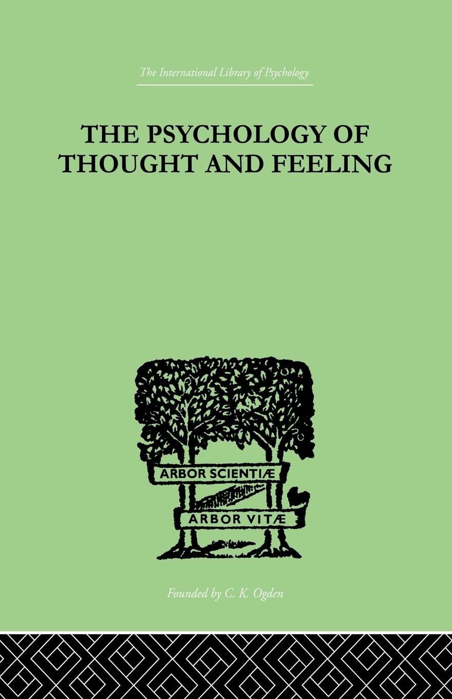 Vorderes Coverbild The Psychology Of Thought And Feeling