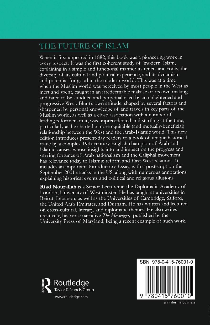 Rückseitencover The Future of Islam