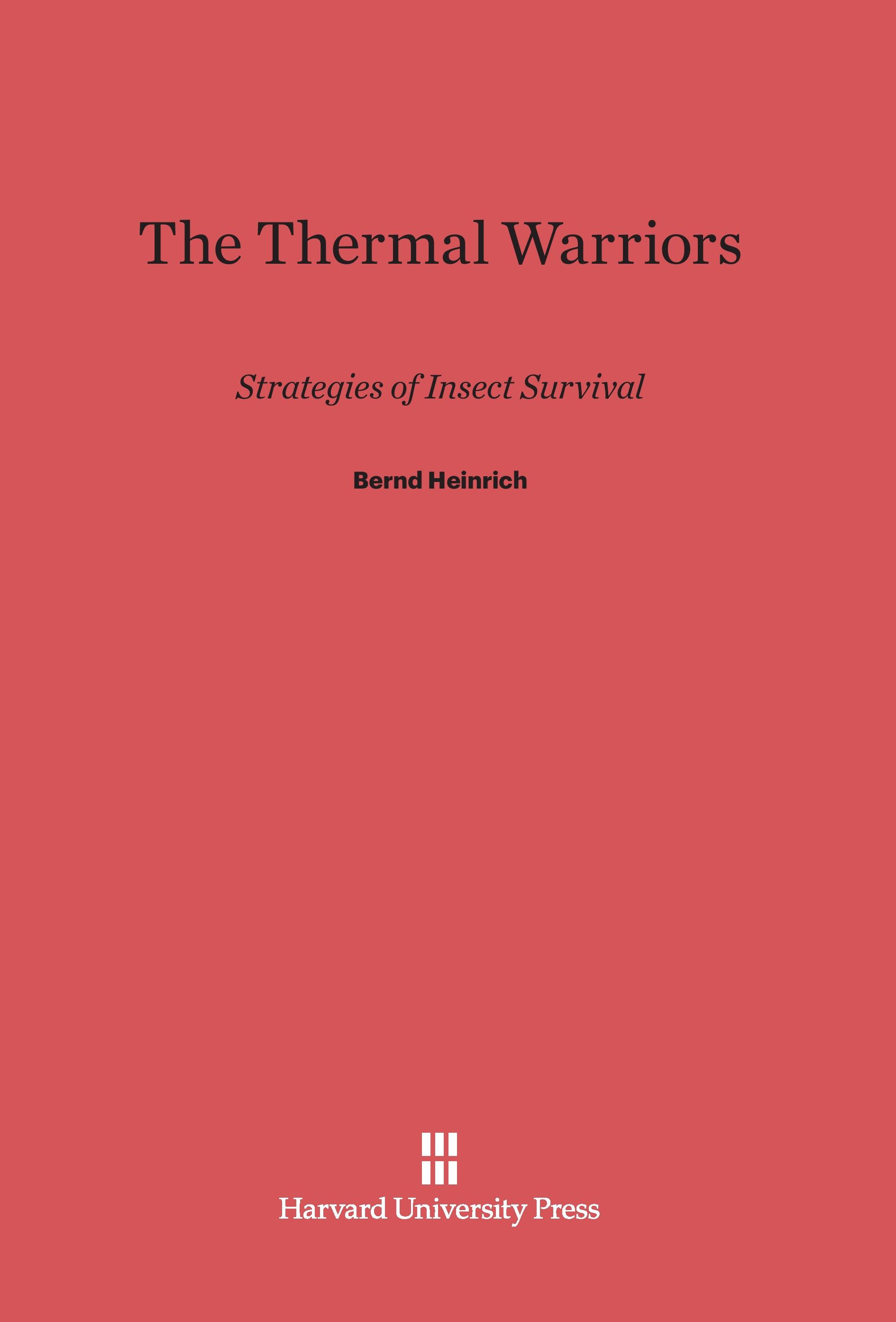 Vorderes Coverbild The Thermal Warriors