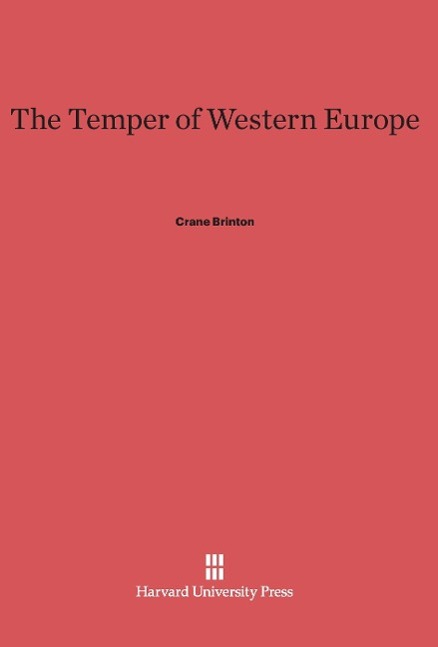 Vorderes Coverbild The Temper of Western Europe