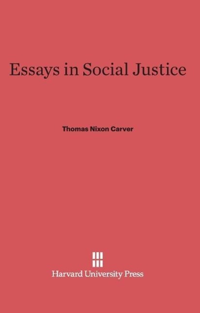 Vorderes Coverbild Essays in Social Justice