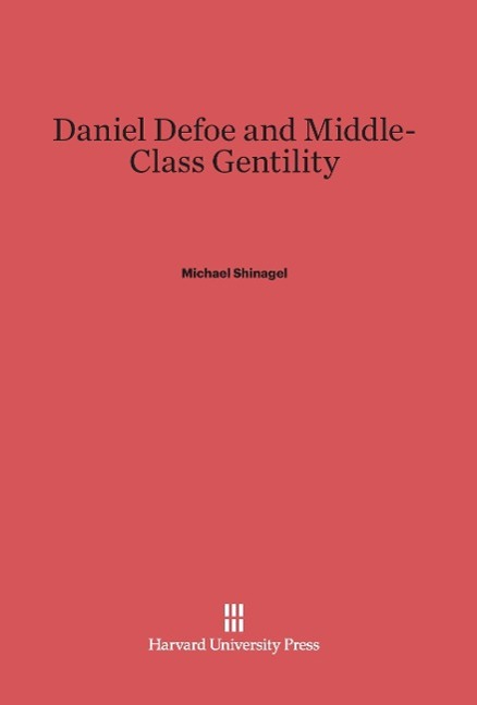 Vorderes Coverbild Daniel Defoe and Middle-Class Gentility