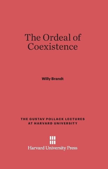 Vorderes Coverbild The Ordeal of Coexistence