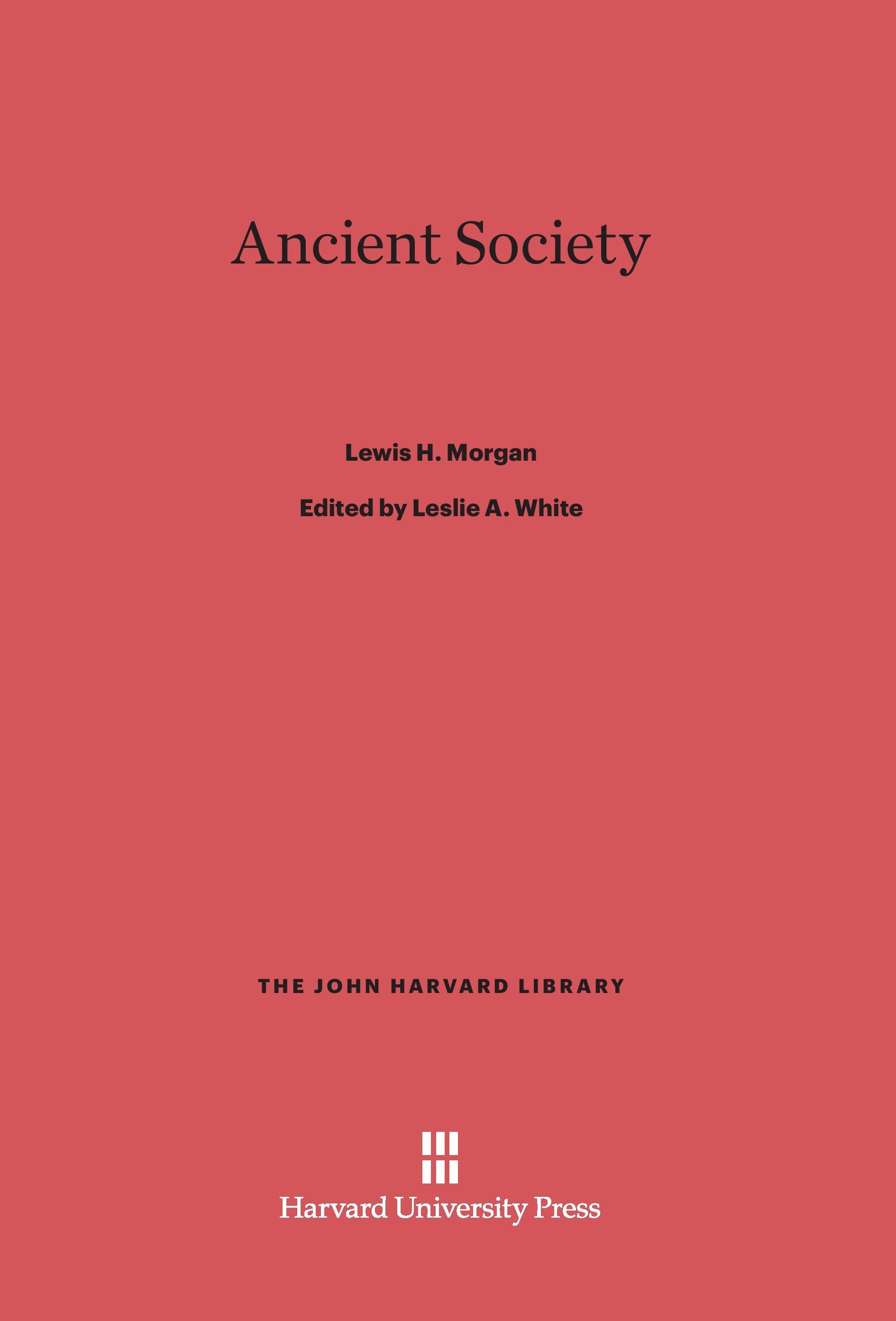 Vorderes Coverbild Ancient Society
