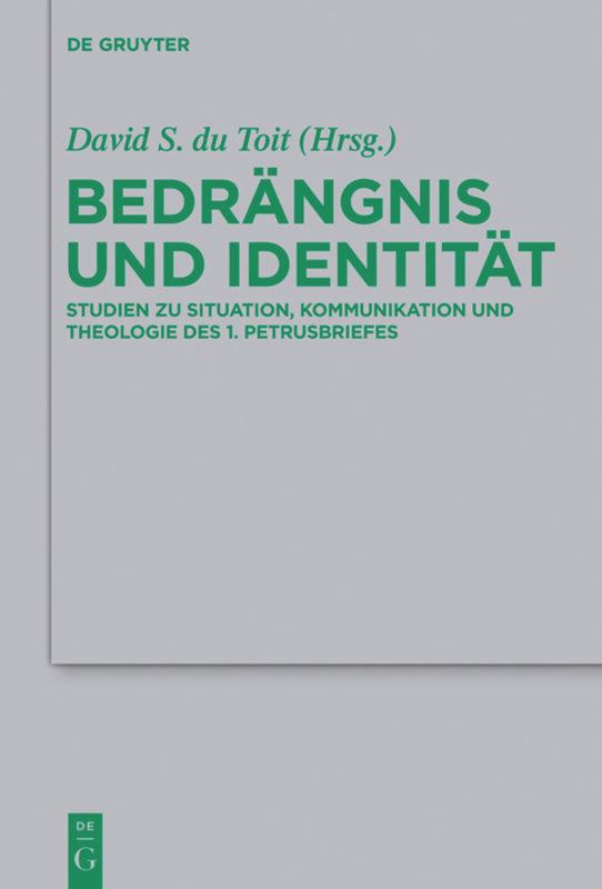 Vorderes Coverbild Bedrängnis und Identität
