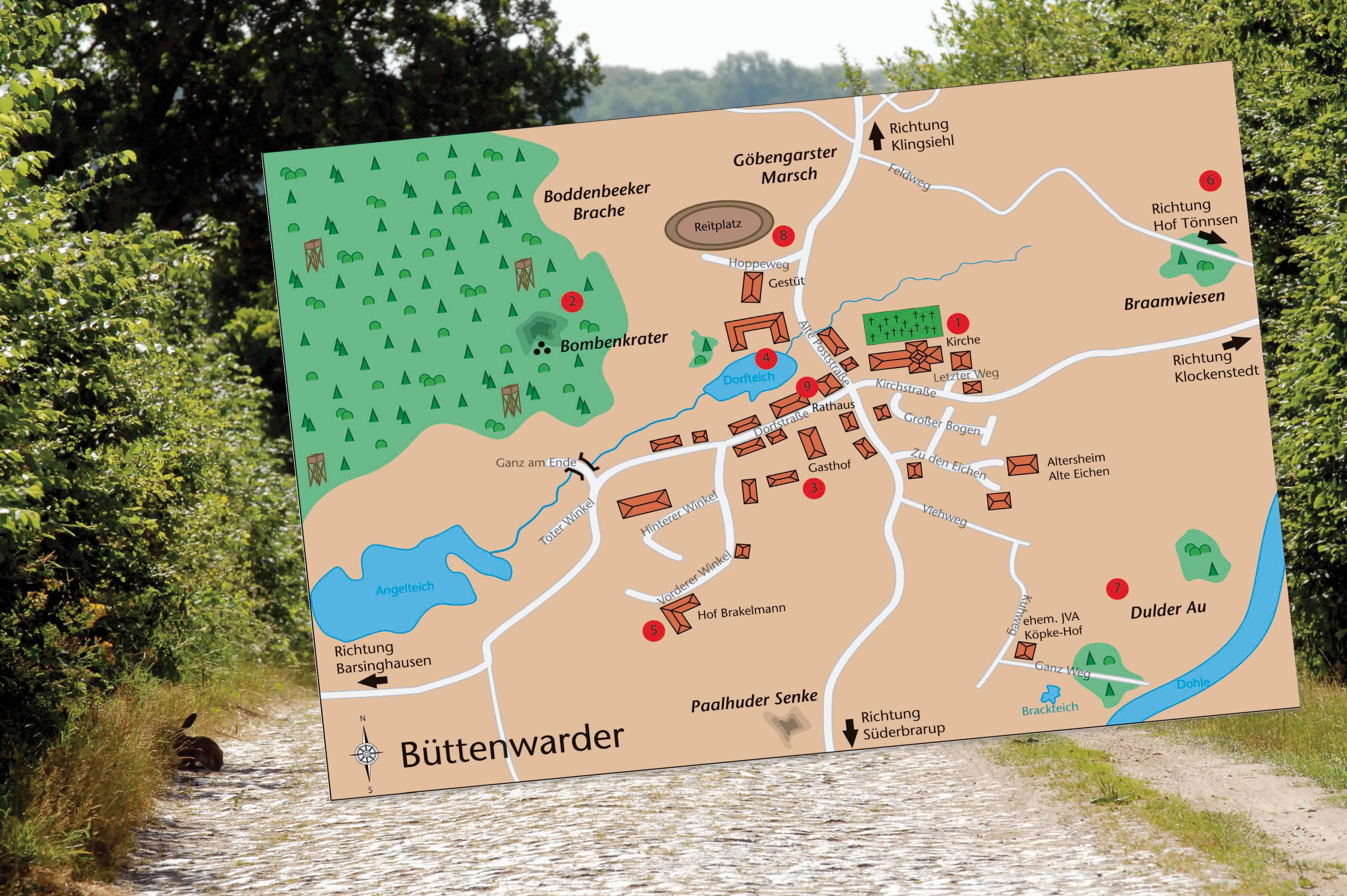 Beispielinhalt (Bild) Wiedersehen in Büttenwarder