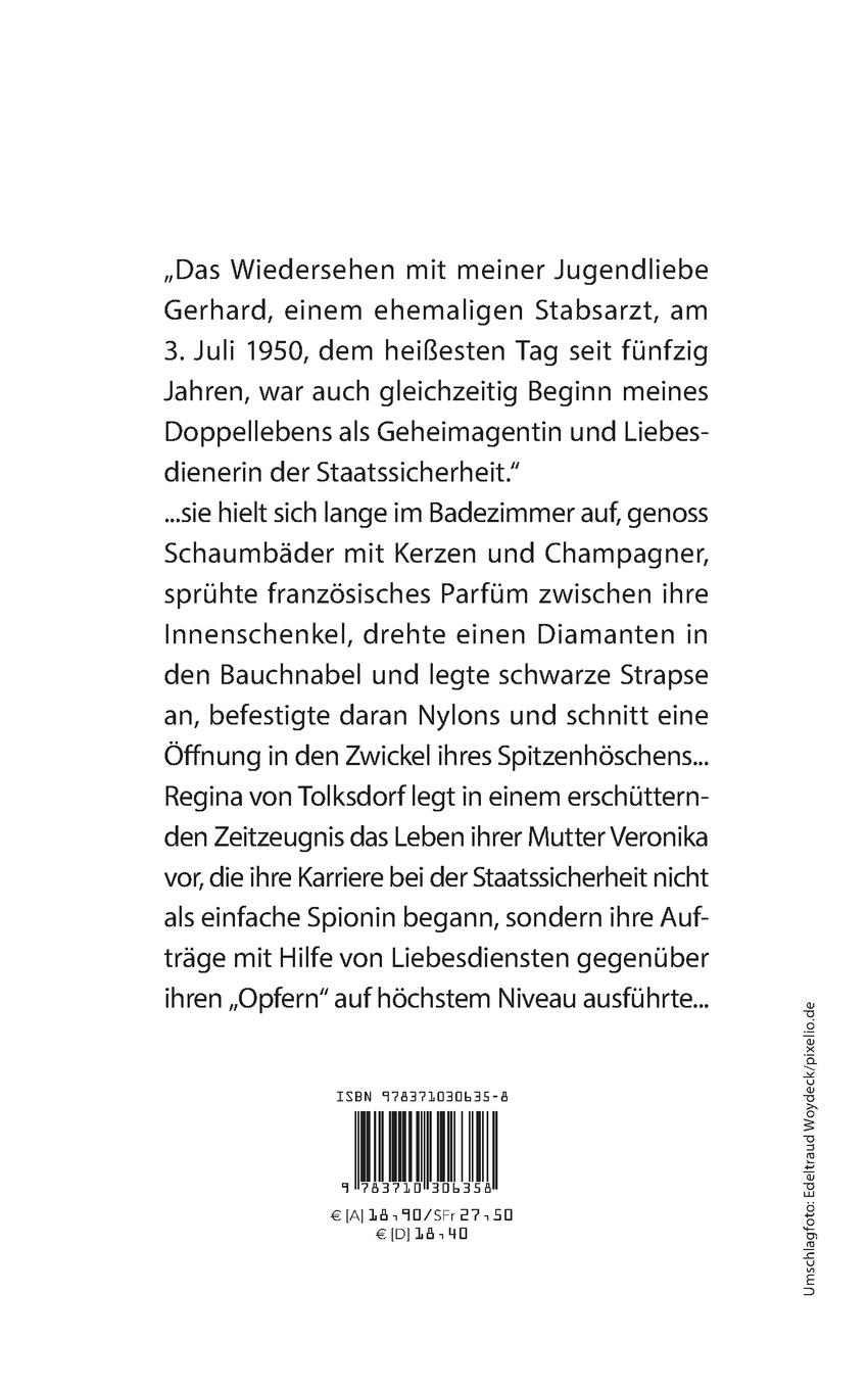 Rückseitencover Meine Mutter, eine Stasi-Hure