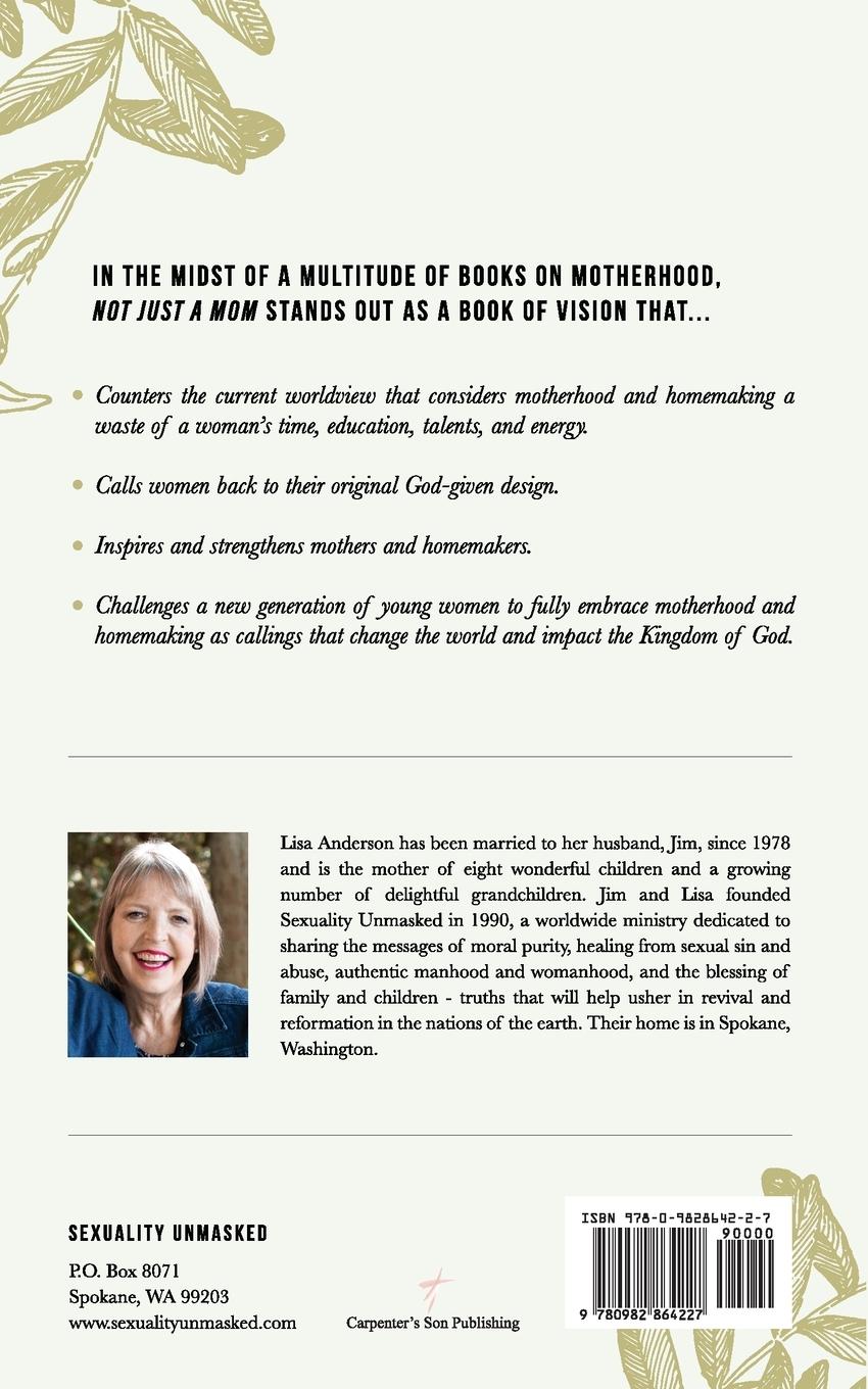 Rückseitencover Not Just a Mom