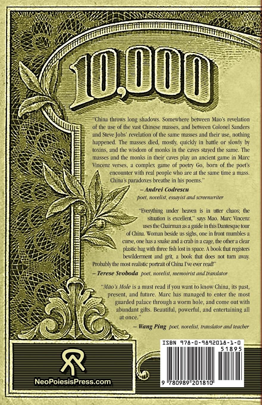 Rückseitencover Mao's Mole
