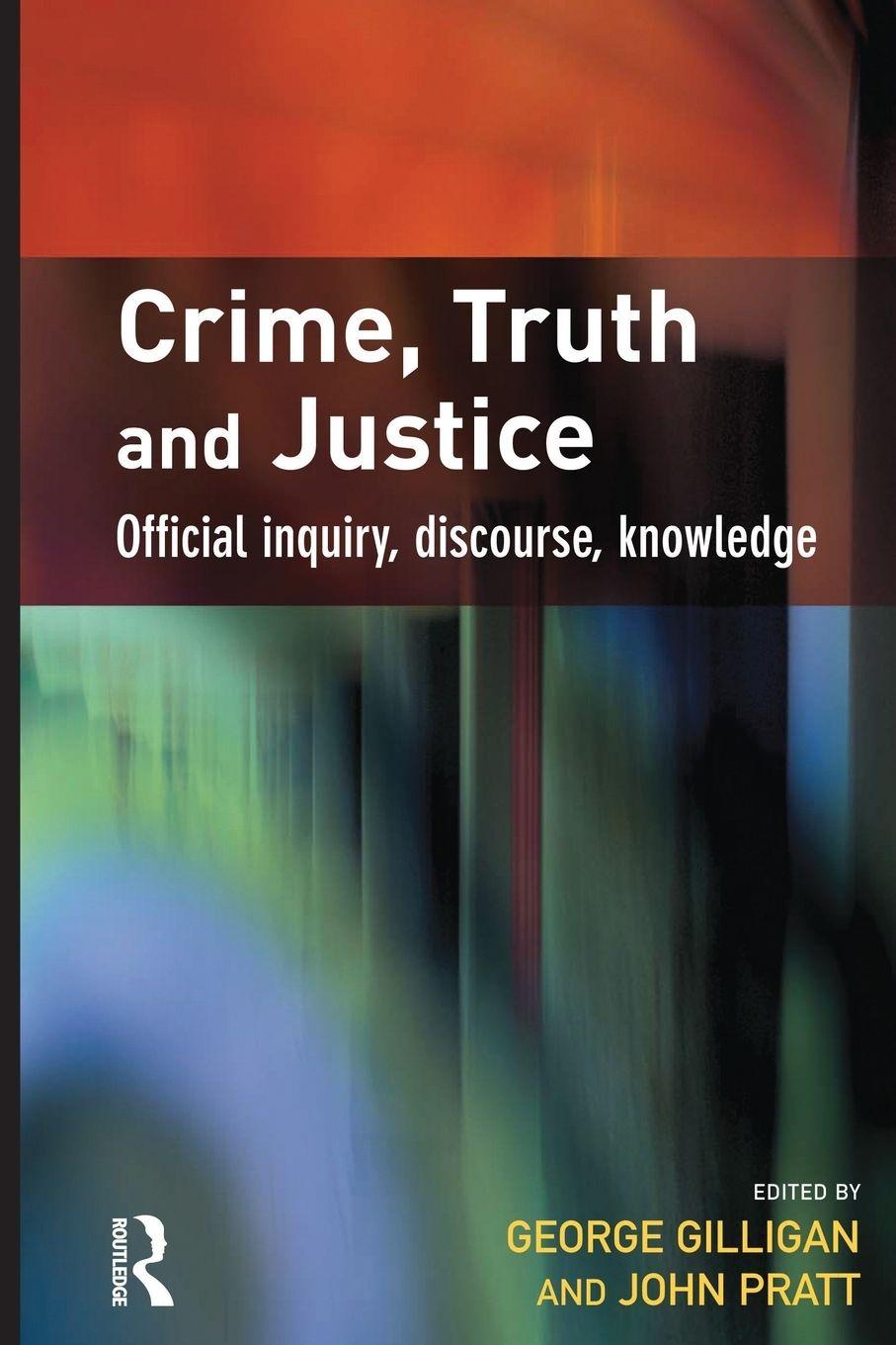 Vorderes Coverbild Crime, Truth and Justice