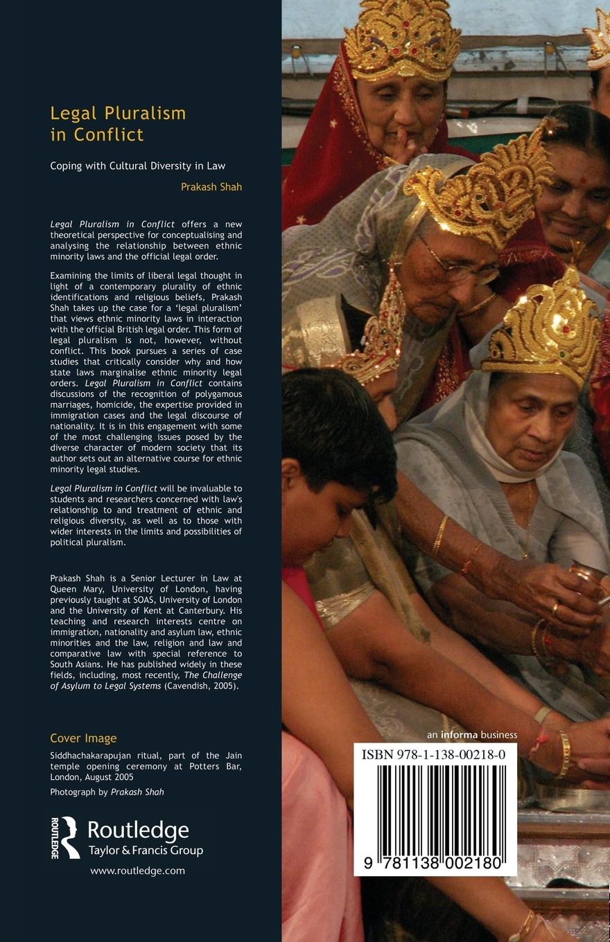 Rückseitencover Legal Pluralism in Conflict