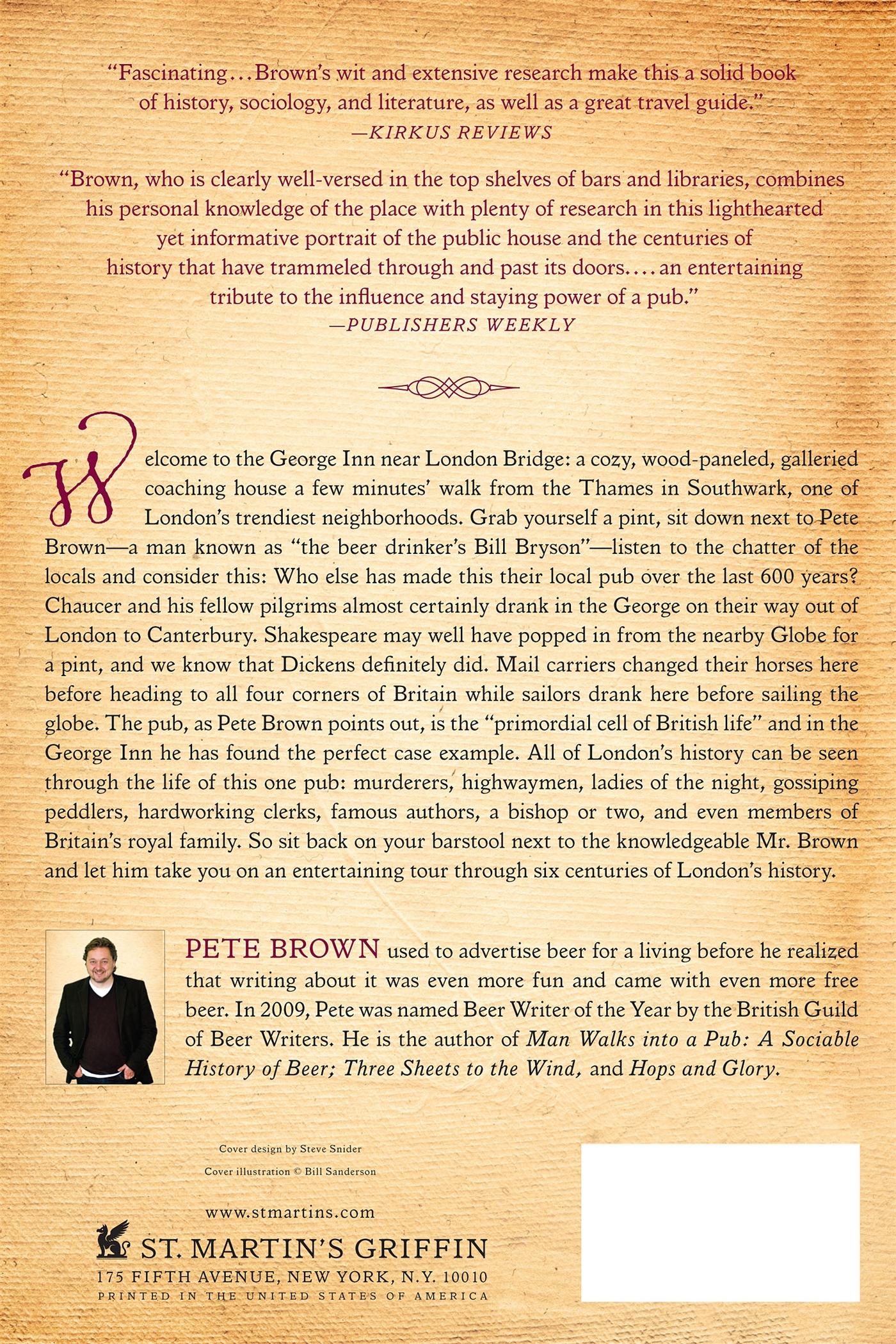 Rückseitencover Shakespeare's Pub