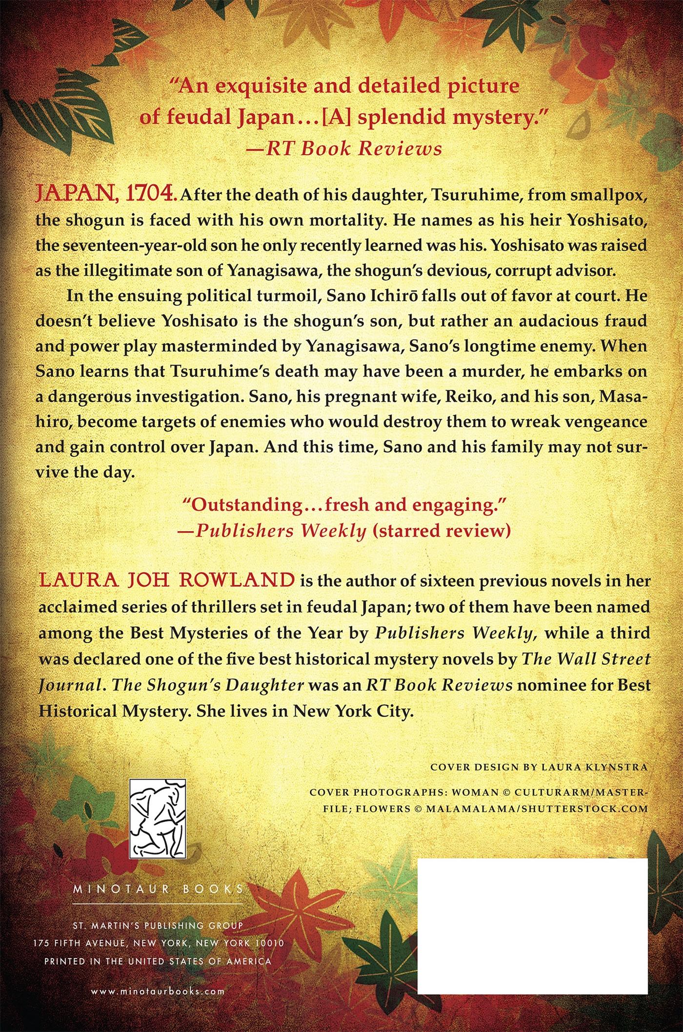 Rückseitencover Shogun's Daughter
