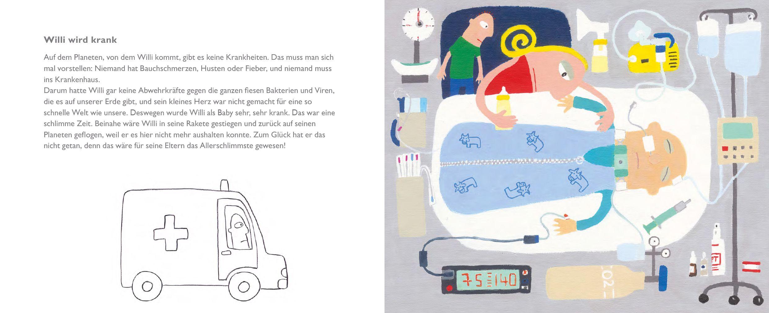 Beispielinhalt (Bild) Planet Willi