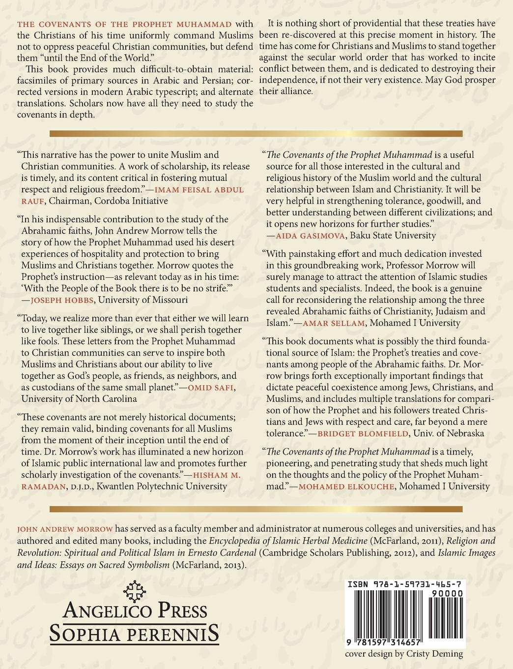 Rückseitencover The Covenants of the Prophet Muhammad with the Christians of the World