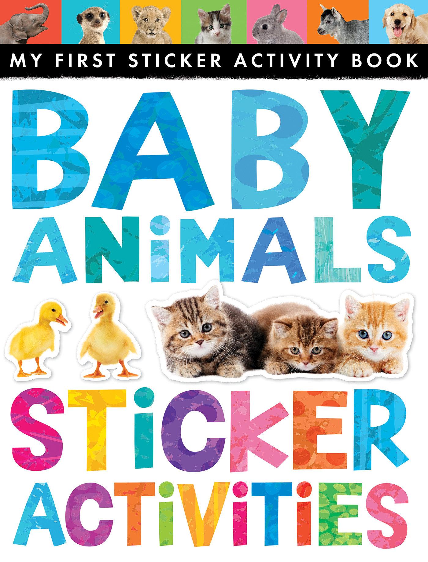 Vorderes Coverbild Baby Animals Sticker Activities
