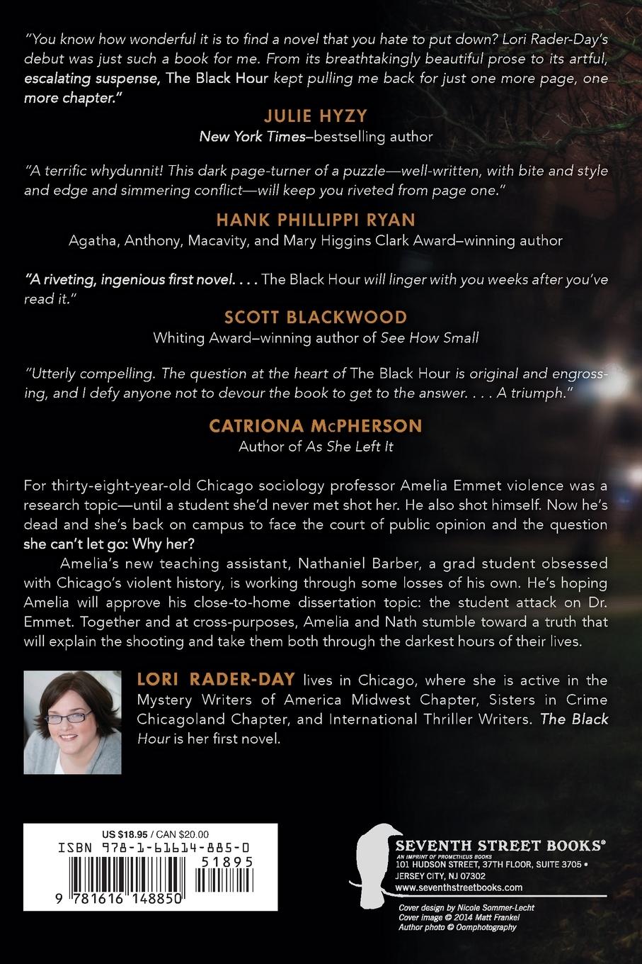 Rückseitencover Black Hour