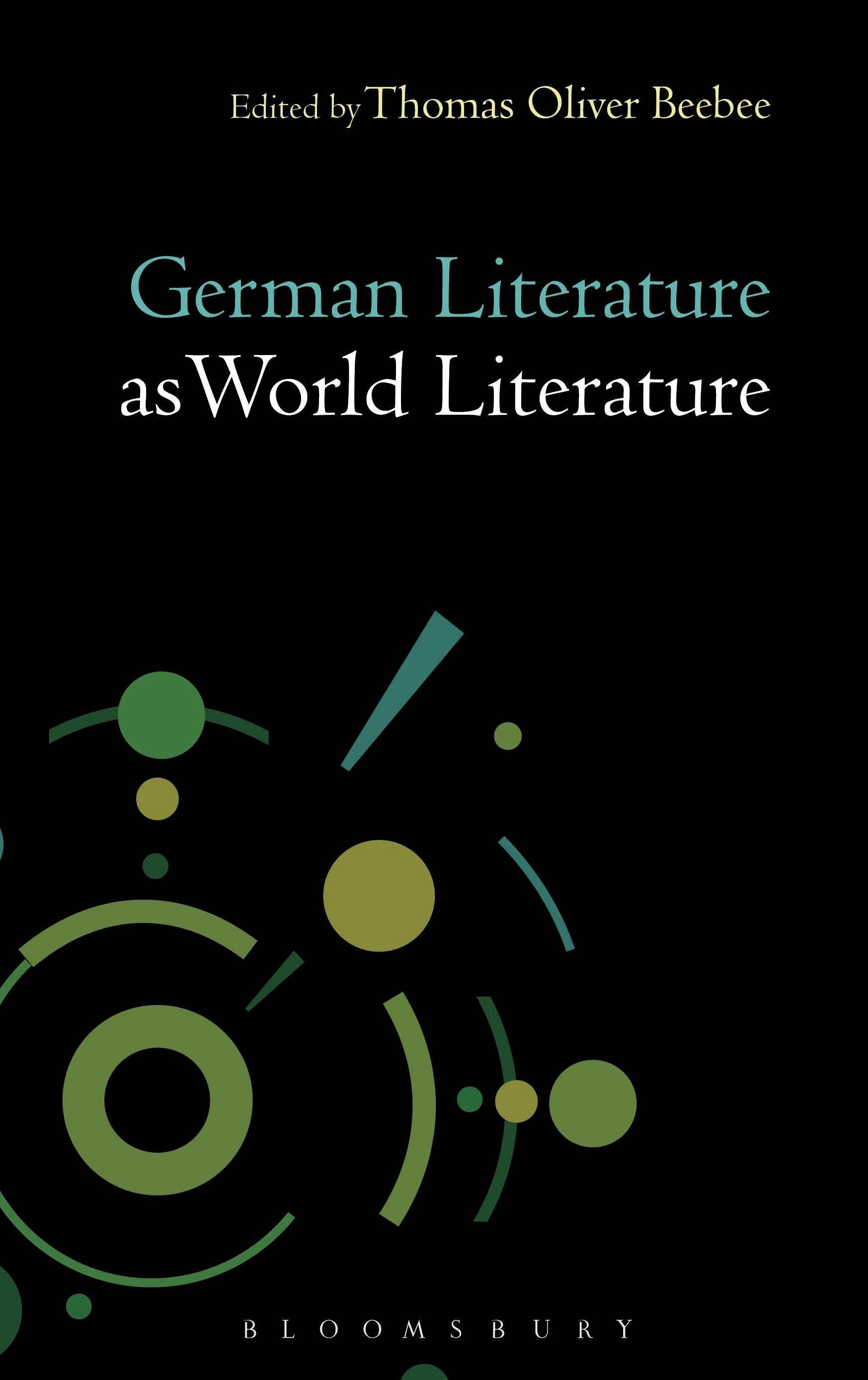 Vorderes Coverbild German Literature as World Literature