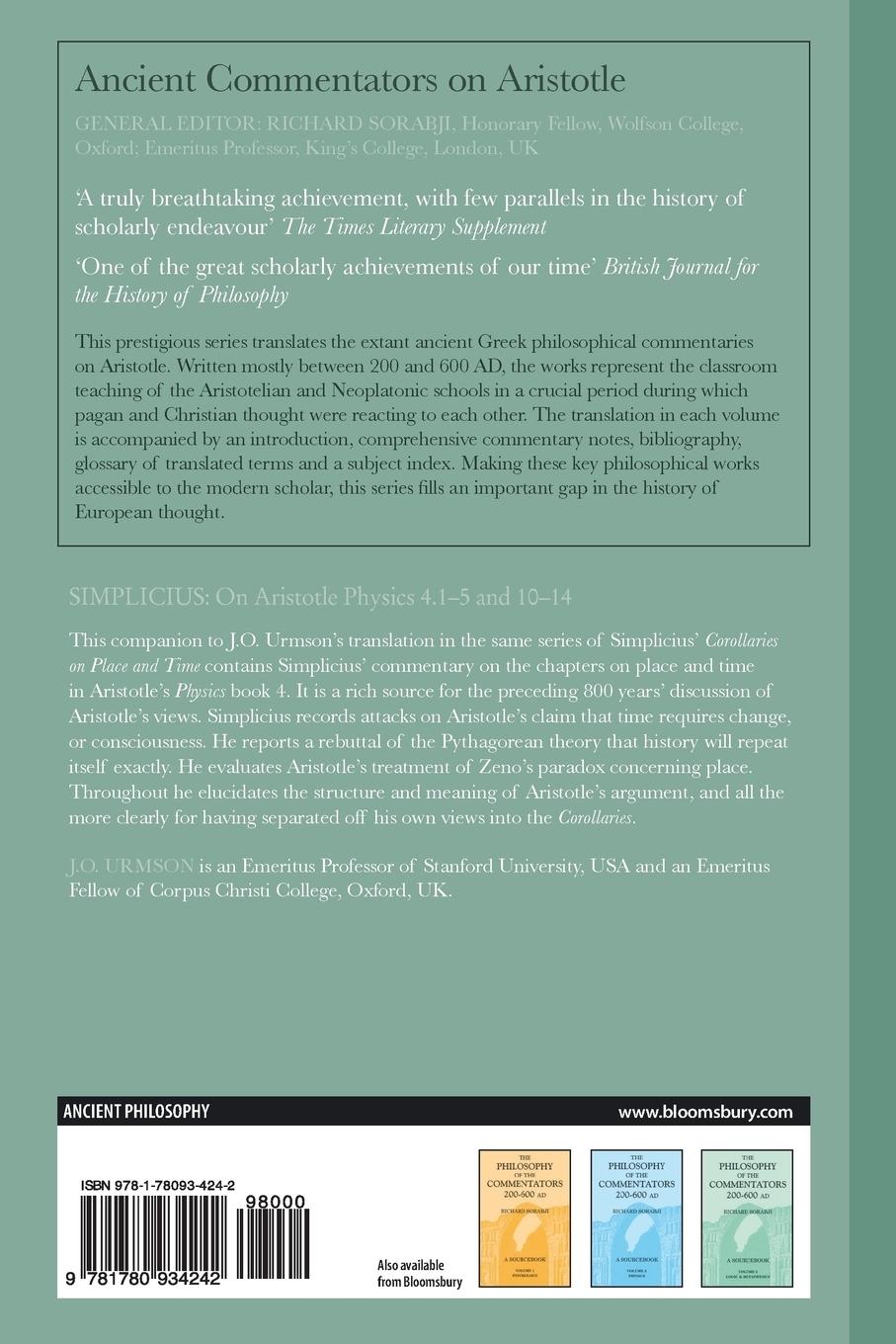 Rückseitencover Simplicius