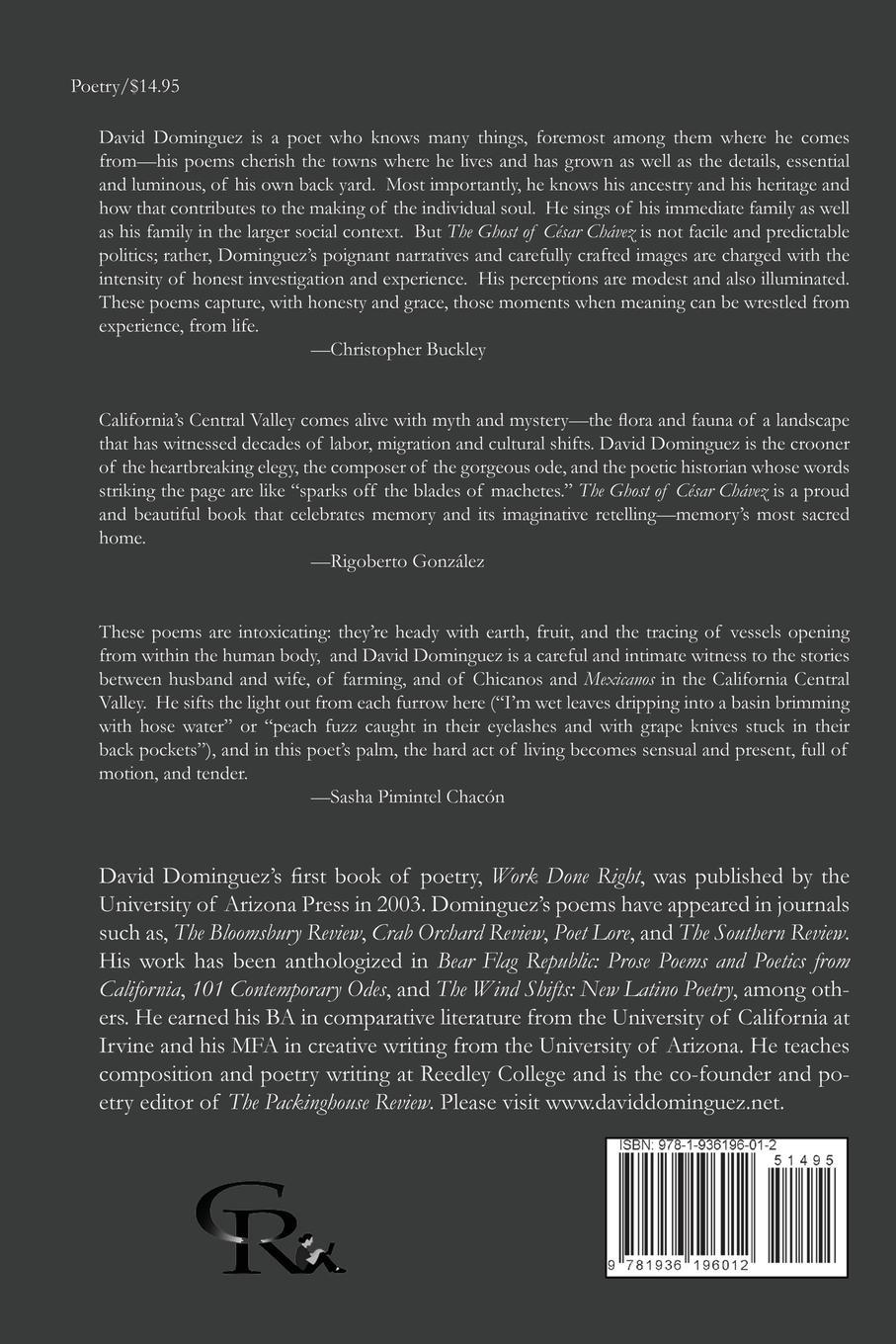 Rückseitencover The Ghost of Cesar Chavez