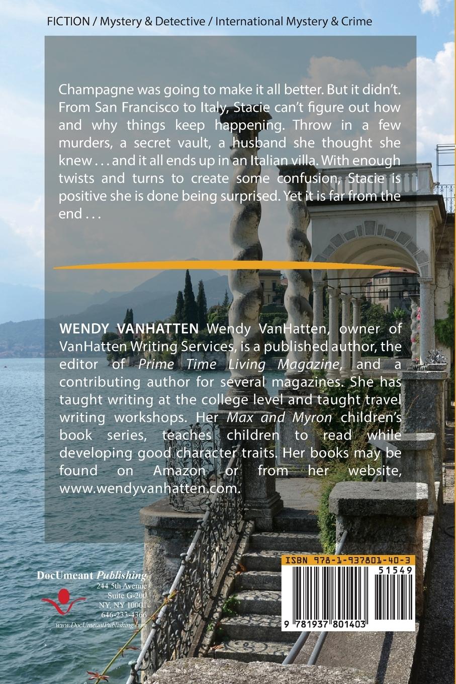 Rückseitencover Champagne Lies