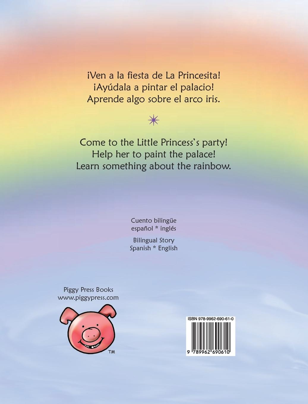 Rückseitencover La Princesita del Arco Iris * the Little Rainbow Princess