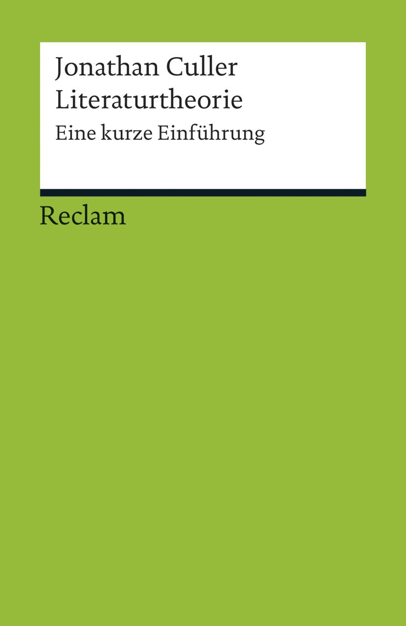 Vorderes Coverbild Literaturtheorie