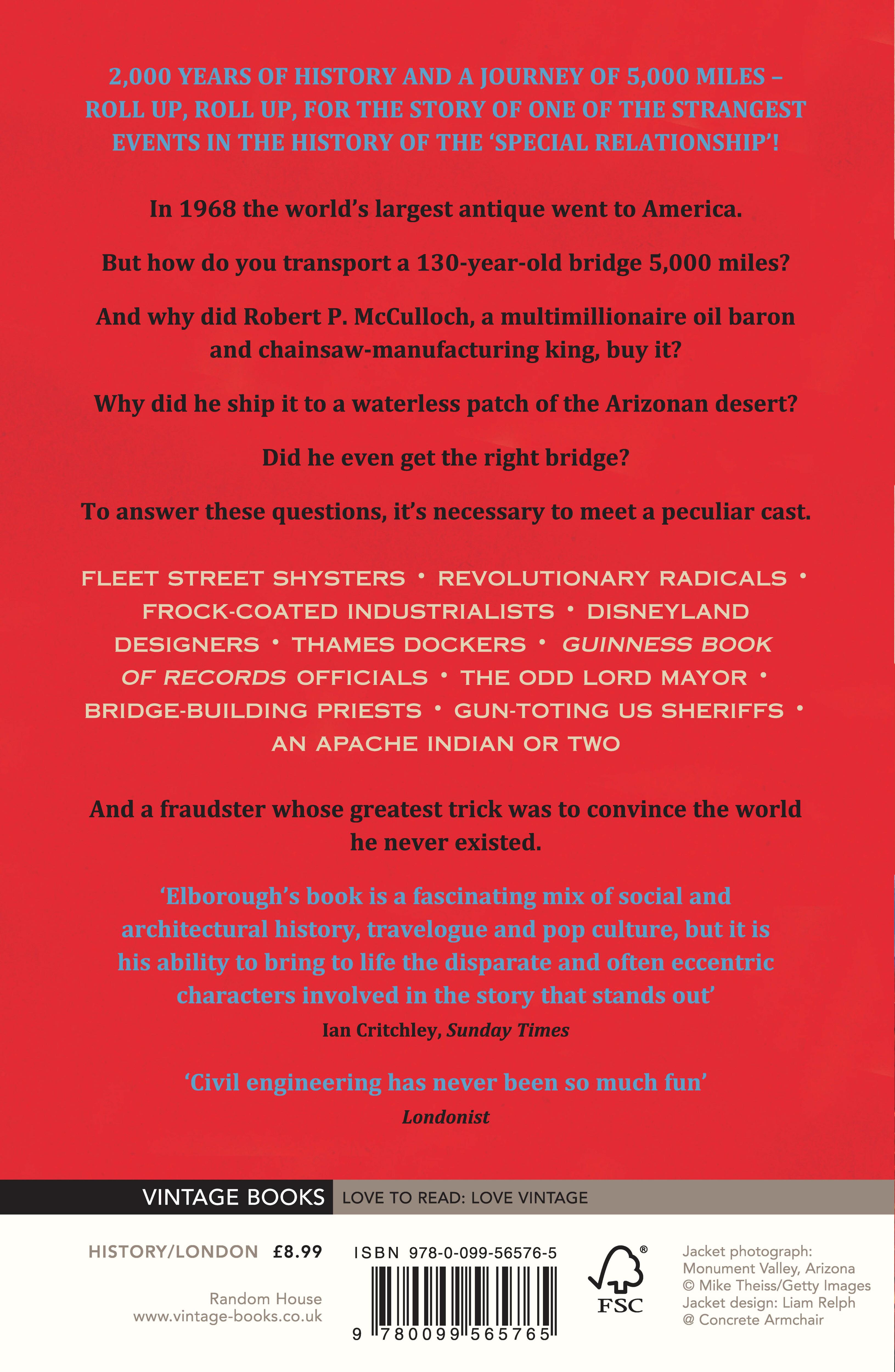 Rückseitencover London Bridge in America